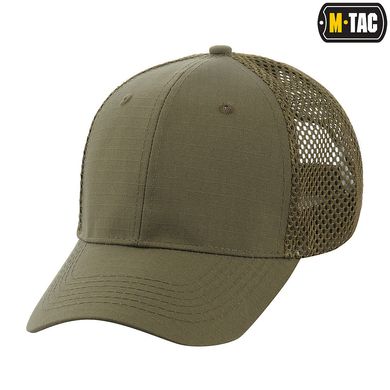 M-Tac бейсболка с сеткой Flex рип-стоп Dark Olive L/XL