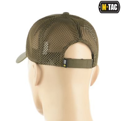 M-Tac бейсболка с сеткой Flex рип-стоп Dark Olive L/XL