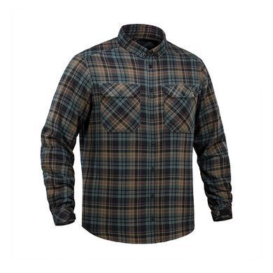 M-Tac сорочка Lumberjack Merino Cold Weather Blue/Yellow XS/R