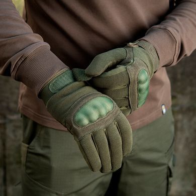 M-Tac рукавички Assault Tactical Mk.3 Olive S