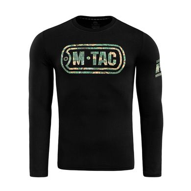 M-Tac футболка Logo длинный рукав Black