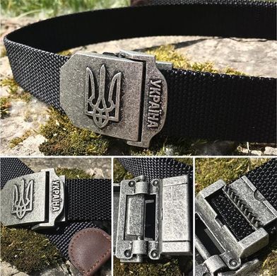 M-Tac ремінь з Тризубом (тип 2) Black