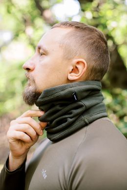 Повязка флисовая Tribe Neck Warmer T-KF-0024-olive, S-M