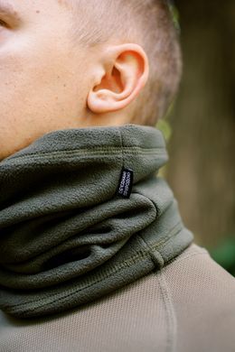Повязка флисовая Tribe Neck Warmer T-KF-0024-olive, S-M