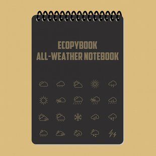 Ecopybook Tactical Всепогодный блокнот A6