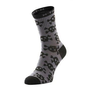 M-Tac шкарпетки легкі Mk.3 Pirate Skull Dark Grey 39-42