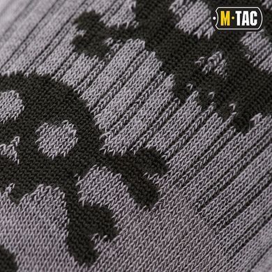 M-Tac шкарпетки легкі Mk.3 Pirate Skull Dark Grey 39-42
