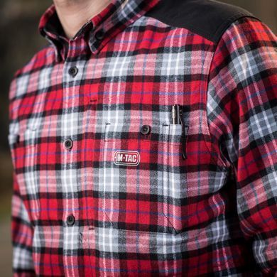 M-Tac рубашка Redneck Cotton Shirt Red 2XL/R