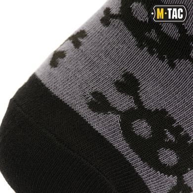 M-Tac шкарпетки легкі Mk.3 Pirate Skull Dark Grey 39-42