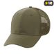 M-Tac бейсболка с сеткой Flex рип-стоп Dark Olive S/M