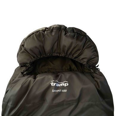 Спальний мішок Tramp Shypit 400XL ковдра з капюш правий olive 220/100 UTRS-060L