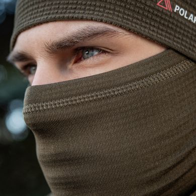 M-Tac шарф-труба Polartec Power Grid Dark Olive S/M