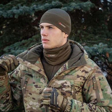 M-Tac шарф-труба Polartec Power Grid Dark Olive S/M