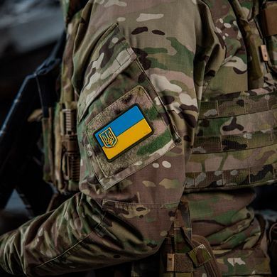 M-Tac нашивка прапор України з малим гербом PVC
