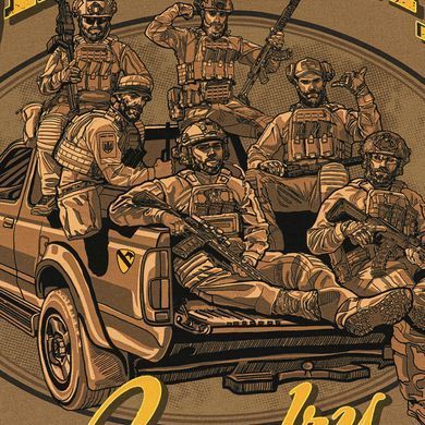 M-Tac футболка Ukrainian Cavalry Coyote Brown XL