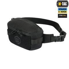 M-Tac сумка Tactical Waist Bag Gen.II Elite Hex (з липучкою) Black