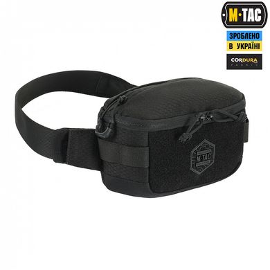 M-Tac сумка Tactical Waist Bag Gen.II Elite Hex (с липучкой) Black