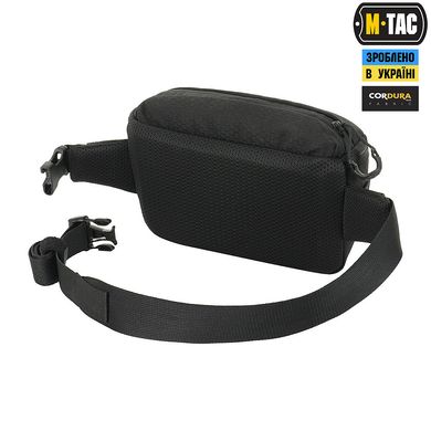 M-Tac сумка Tactical Waist Bag Gen.II Elite Hex (с липучкой) Black