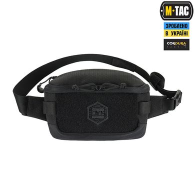 M-Tac сумка Tactical Waist Bag Gen.II Elite Hex (з липучкою) Black