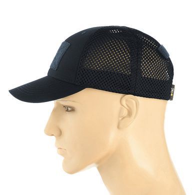 M-Tac бейсболка тактична з сіткою Elite Flex Dark Navy Blue S/M
