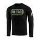 M-Tac футболка Logo длинный рукав Black XS
