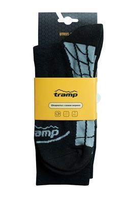 Шкарпетки з вовни мерино Tramp UTRUS-004-black, 41/43