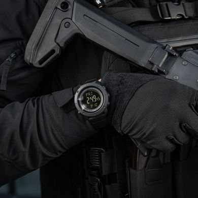 M-Tac годинник тактичний з компасом 2095 Black