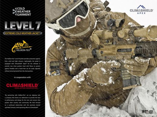 Куртка LEVEL 7 - Climashield® Apex 100g - чорна