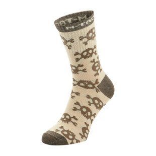 M-Tac шкарпетки легкі Mk.3 Pirate Skull Sand 39-42