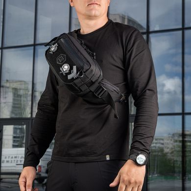 M-Tac сумка City Chest Pack Gen.II Elite Hex Black