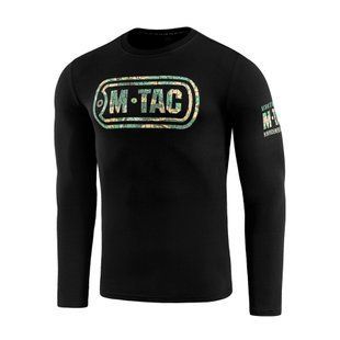 M-Tac футболка Logo довгий рукав Black XL