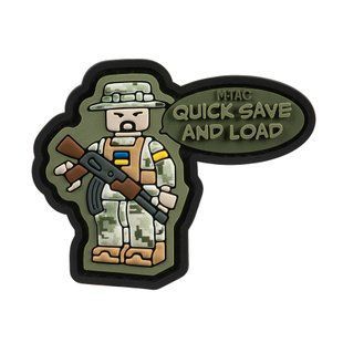 M-Tac нашивка Quick Save (PVC) MM14