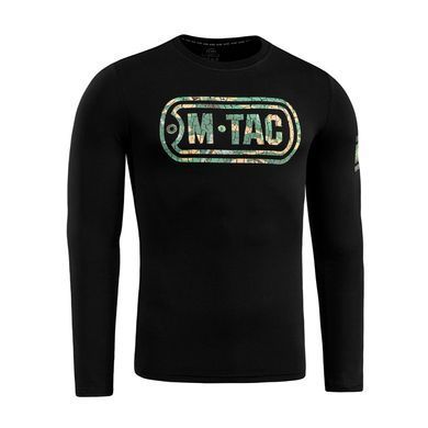 M-Tac футболка Logo длинный рукав Black XL
