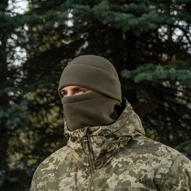 M-Tac шапка Watch Cap Elite фліс (320г/м2) with Slimtex Dark Olive S