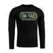 M-Tac футболка Logo длинный рукав Black XL