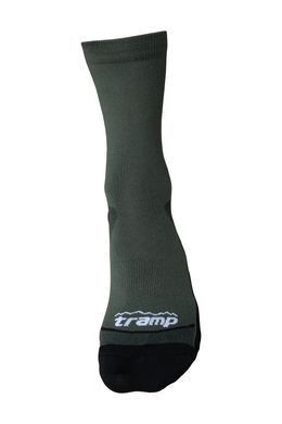 Шкарпетки демісезонні полегшені Tramp UTRUS-002-olive, 38/40