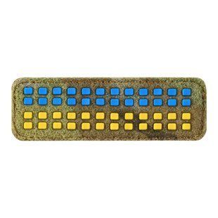 M-Tac нашивка флаг Украины 25х80 Velcro/PVC Multicam