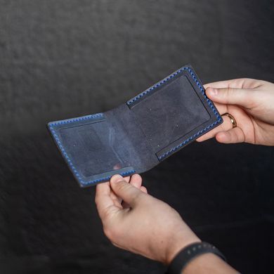 Обкладинка на посвідчення особи з інвалідністю внаслідок війни темно-синя