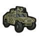 M-Tac нашивка HMMWV (PVC) olive