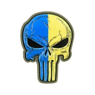 Нашивка Punisher Синьо-жовтий