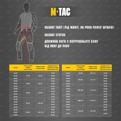 M-Tac штани Patrol Flex Black 28/32