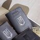 Набір обкладинок на УБД, посвідчення офіцера та паспорт коричневий