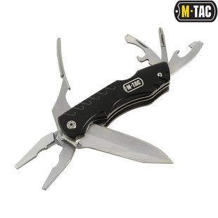 M-Tac ніж складаний Type 1 (5 інструментів) Black/Steel