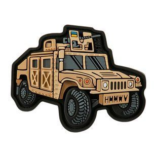 M-Tac нашивка HMMWV (PVC) coyote