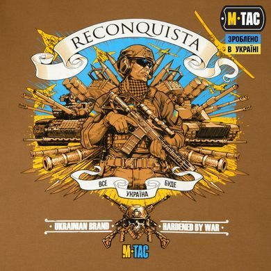 M-Tac футболка Reconquista Coyote Brown M