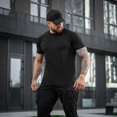 M-Tac футболка реглан Summer Vent Black XS, Black, Черный, 2XL