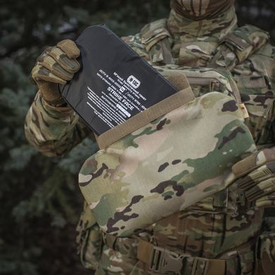 M-Tac захист попереку з балістичним пакетом 1 клас X-Large для Cuirass QRS Multicam