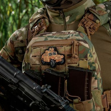 M-Tac нашивка HMMWV (PVC) coyote