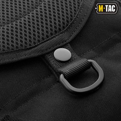 M-Tac сумка Urban Line City Patrol Carabiner Bag Grey Polyester, Black
