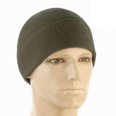 M-Tac шапка Watch Cap Elite фліс (320г/м2) з липучкою Dark Olive M